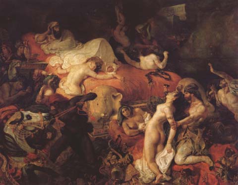 Eugene Delacroix La Mort de Sardanapale (mk32)